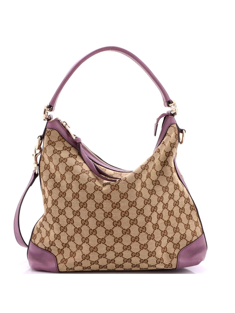 Gucci Miss Gg Hobo Canvas With #340092G77B